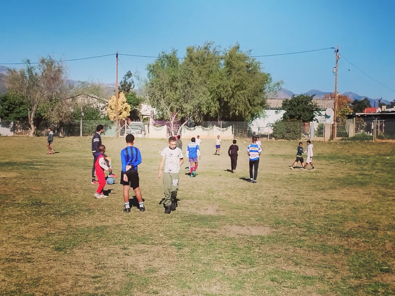 Soccer Development activity at BTC Foundation